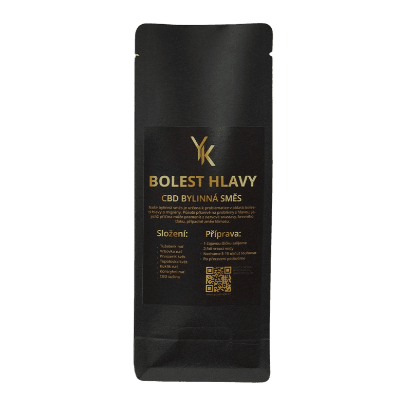 CBD headache relief tea