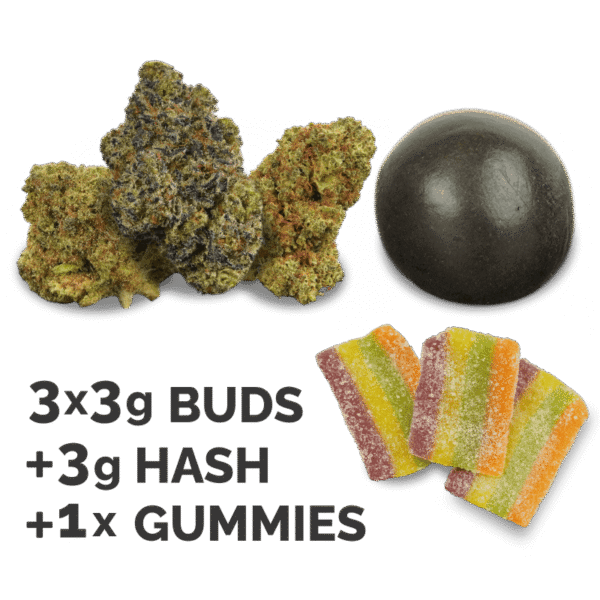 Mask-group-13 bud hash and gummies test pack
